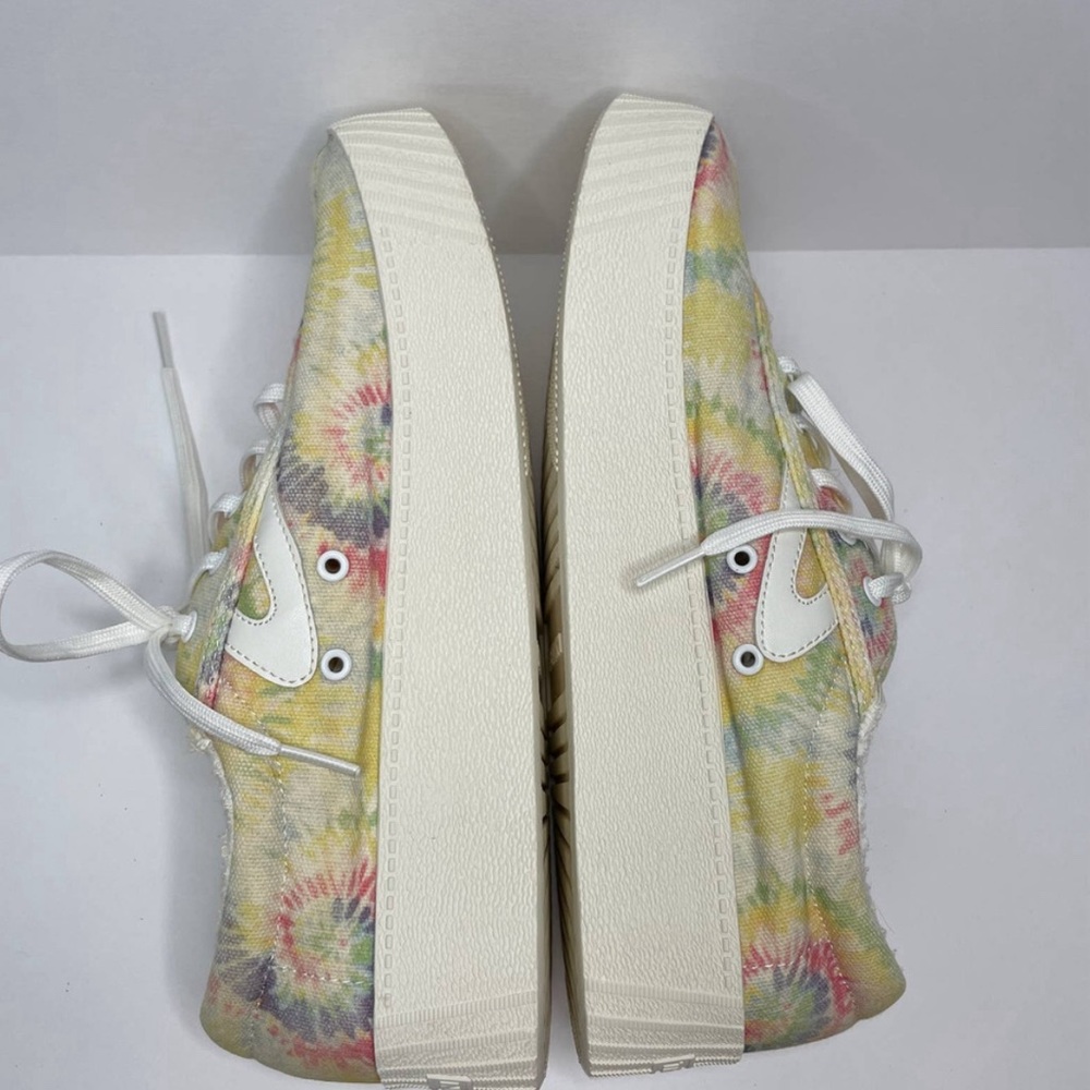 TRETORN Nylite 12 Bold Tie Dye Platform Sneakers Shoes Women's Size 9.5